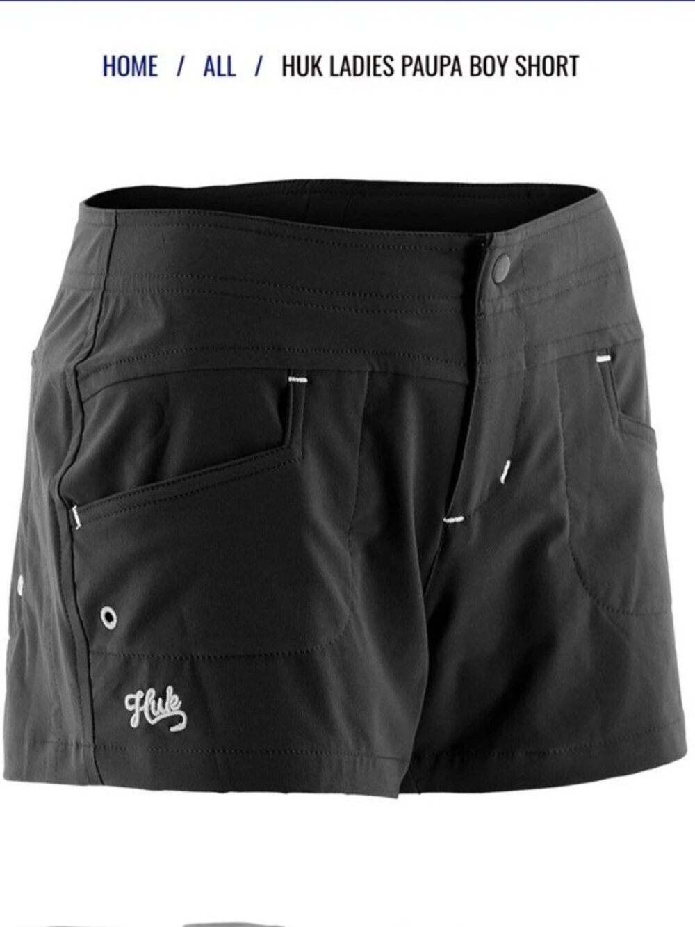 Huk Women's Shorts - Black - Small - NWOT